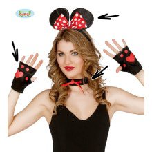 Komplette Minnie Muis Set Vier -Parts