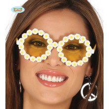 Hippie -Brille Gänseblümchen