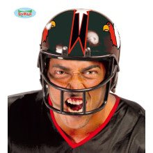 American Football Helm Bald Eagle Schwarz