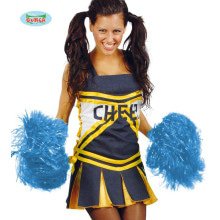 Pompon Cheerleader Blue