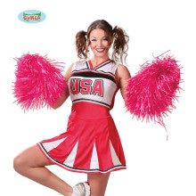 Pompon Cheerleader Rosa