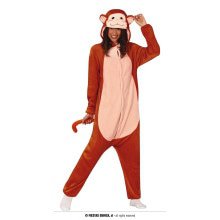 Jolly Monkey Onesie Unisex Kostüm