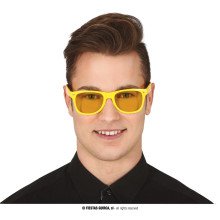 Hippie Festival Disco Gelbe Sonnenbrille