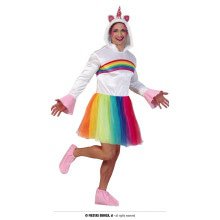 Fabulouscorn Regenbogen Einhorn Herrenkostüm