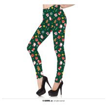 Legging Groen Met Print Damen