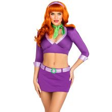 Scooby Perfect Daphne Damenkostüm