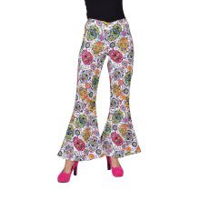 Tag Der Toten Hippie -Todeshose Hose Damen