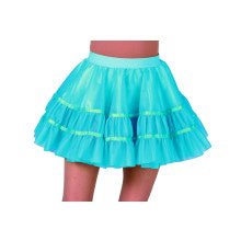 Rockabilly Petticoat Türkis Damen