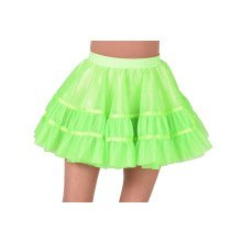 Rockabilly Petticoat Neongrün Damen