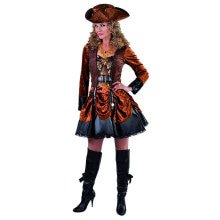 Aristokratischer Viktorianischer Steampunk Damenkostüm