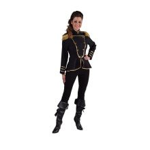 Kavallerieuniformjacke Schwarz Damen