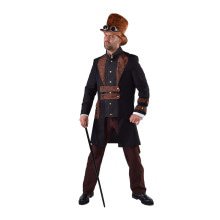 Steampunk Science Fiction Dampfkraft Herrenkostüm