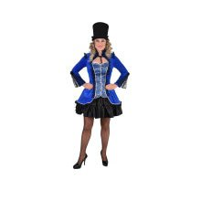 Vergoldete Bourgeoisie Jacke Blau Damen