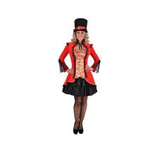 Vergoldete Bourgeoisie Jacke Rot Damen