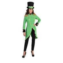 Strumpfhosejacke Gold Epauletten Saint Patricks Tag Damen