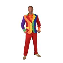 Regenbogenfestjacke Herren