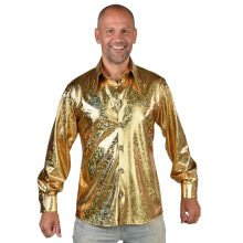 Immer Eine Party In Einer Goldenen Bluse Herren