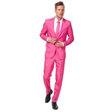 Dandy Dann Solid Rosa Suitmeister Kostüm Herren