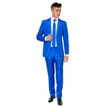 Royal Solid Blue Suitmeister Herrenkostüm