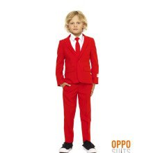 Intensiver Rot Devil Opposuit Junge Kostüm für Jungen