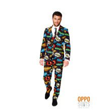 Comic Badaboom Opposuit Kostüm Herren