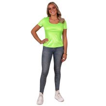 Shirt Neon Groen Disco Damen