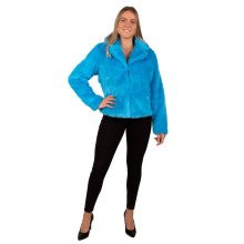 Bontjas Blauw Icey Spicey Damen