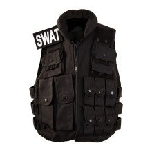 Utility Vest Swat Arnold Schwarz Unisex Kostüm