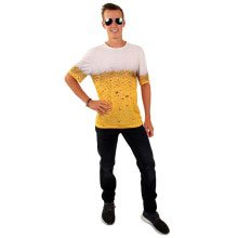 Gold Gelbes Rakker-Bier-T-Shirt