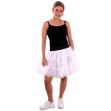 Rock And Roll Petticoat 3 Schichten Weiß Damen