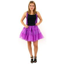 Rock And Roll Petticoat 3 Schichten Lila Lila Damen