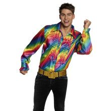 Ruchesblouse Boss Von The Dance Floor Regenboog Herren