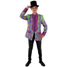 Flower Power Jacke Hippie Circus Director Herren