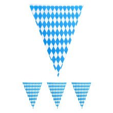 Flag -Linie Oktoberfest Blau / Weiß 1