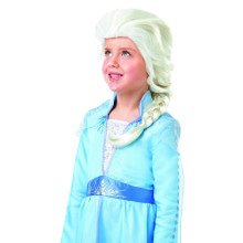 Gefrorener Elsa Blond Moeded Braid Perücke