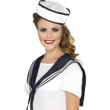 Mädchen Loos Sailor Hut Und Schal