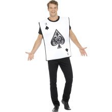 Kick -Ace -Karte Unisex Kostüm