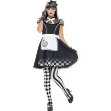 Gothic Alice Im Wunderland Damenkostüm