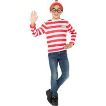 Wo Ist Wally Wieder? Kostüm für Kinder