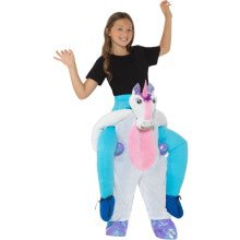 Mit Einem Magischen Einhorn Fahren Kostüm für Kinder