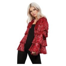 Festival -Flapper -Jacke Aus Roter Teppich Damen