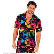 Sommer Sonnenuntergang Palmtree Shirt Herren