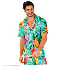 Flamin Go Tropical Party Shirt Herren