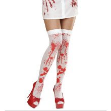 Blutiges Zombie Kniesocken Blut