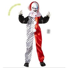 Halloween Deco Killerclown Pop Mit Leuchtenden Augen, 90 Zentimeter