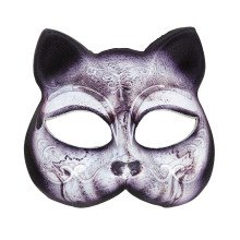 Halloween Halfmaask Kinloos Cats Maske