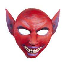 Halb -Face -Maske Teufel Sr Satan