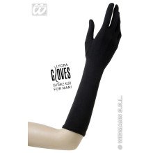 Handschuhe Lycra 37 Zentimeter Schwarz