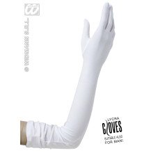 Handschuhe Lycra, Weiß