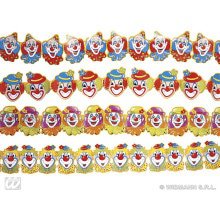 Clowns Auf Papiergirlanden, 3 Meter